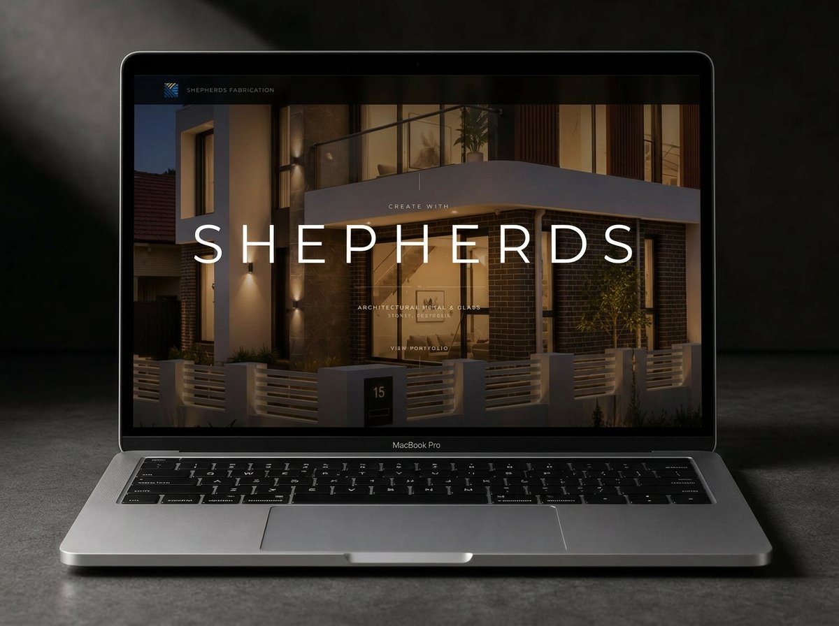 Shepherds Fabrications — new website by Apex Digital AU
